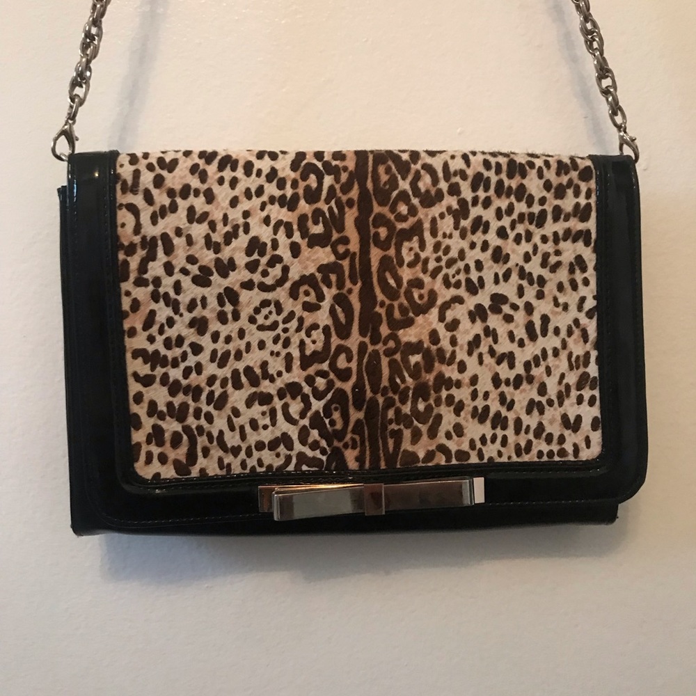 Leopard print bag